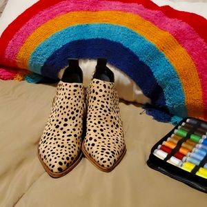 Leather Dolce Vita booties, boots